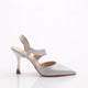 Kadın Lastikli Arkası Açık Sivri Burunlu İnce Topuklu Ayakkabı 21133534
