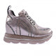 Kadın Mega Kalın Taban Silver Taşlı Sneakers Ayakkabı 21733136