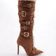Kadın Kemerli Topuklu Çizme 22323236
