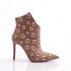 Kadın Çember Desenli Topuklu Bot 22333236