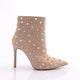 Kadın Diken Taşlı Topuklu Bot 22343236