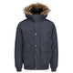 Jack & Jones 12236822-Fw Jjchamp Bomber Jacket Faux Fur Erkek Kaban