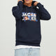 Jack & Jones 12240214-Fw Jcodust Sweat Hood Sn Erkek Sweat Shirt