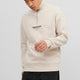 Jack & Jones 12241777-Fw Jorvesterbro Sweat Quarter Zıp Hn Sn Erkek Sweat Shirt