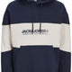 Jack & Jones 12256590 Jjelegacy Blockıng Sweat Hood Noos Erkek Hoodie Sweatshirt