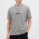 Jack & Jones 12276524 Jcosago Logo Slub Tee Ss Crew Neck Ln Erkek T-Shirt