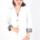 Aynaz 14513 Kadın Leopar Desen Astarlı Blazer Ceket