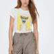 Only 15291975-23Y Onlvıbe S/S Glasses Top Box Jrs Kadın T-Shirt
