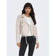 Only 15296592-Fw Onlnewvera Faux Leather Bıker Otw Kadın Pıu Ceket