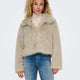 Only 15322406 Onlmanny Faux Fur Jacket Cc Otw Kadın Kürk Mont