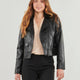 Only 15325903 Onlvılhelma Faux Leather Bıker Otw Kadın Deri Pıu Ceket