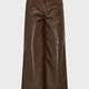 Only 15330032 Onlrena Faux Leather Wıde Pant Otw Kadın Deri Pantolon