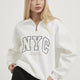 Armalife 10490 Nyc Nakışlı Fermuarlı Kadın Sweat