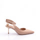 Kadın Sivri Burun Parmak Dekolteli Yan Kilit Aksesuarlı Arkası Açık İnce Topuk Ayakkabı 288221085