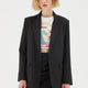 Quzu 21Y50873 Oversize Kadın Blazer Ceket