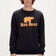 Bad Bear 22.02.12.007-Fw Logo Crewneck Erkek Sweat Shirt