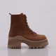 Kadın Fermuarlı Bağcıklı Kalın Taban Bot 331232682