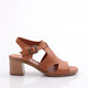Kadın Deri Topuklu Sandalet 33133294