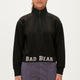 Bad Bear 23.04.12.004 Zoe Half-Zıp Sweatshırt Kadın Yazılı Fermuarlı Sweatshirt