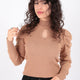Fashion Friends 23K0397K1 Kadın Pencere Detaylı Kazak