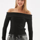 Fashion Friends 24K0220K1 Kadın Madonna Yaka Bluz