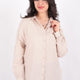 Fashion Friends 24Y0390K1 Kadın Etek Ucu Püsküllü Gömlek