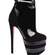 Bayan Mm Gizli Platform İnce Topuklu Bootie 3622106