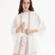 Quzu 25Yckt00599 Kadın Nakış Detaylı Kimono Ceket