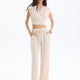 Quzu 25Ypnt00196 Kadın Beli Lastik Detaylı Pantolon