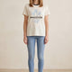 Quzu 26Ytsh01983 Kadın Baskı Ve Nakış Detaylı T-Shirt