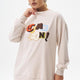 Levidor 270074 Kadın Come On Punch Sweatshirt