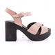 Bayan Çapraz Bantlı Topuklu Sandalet 391113219