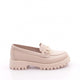 Kadın Metal Aksesuarlı Loafer Ayakkabı 3965841