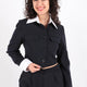 Soul 31606 Kadın Gömlek Yakalı Crop Blazer Ceket Ss