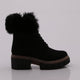 Kadın Kalın Taban Bağcıklı Kürklü Bot 43783138