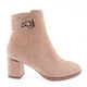 Kadın Tokalı Yandan Fermuarlı Topuklu Bot 5132534