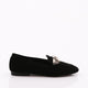 Kadın Silver Taş Metal Tokalı Loafer 61122534