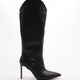 Kadın Topuklu Yandan Bağlama Çizme 63882859