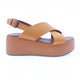 Kadın Çapraz Bantlı Kalın Taban Sandalet 71143219