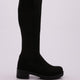 Kadın Arkası Stretch Knee High Çizme 7122668