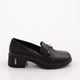 Dgn 603 Kadın Topuklu Loafer Ayakkabı