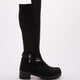 Kadın Yanı Fermuarlı Arkası Stretch Çizme 7162668