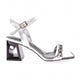 Kadın Silver Taş Bantlı Topuklu Ayakkabı 72821033
