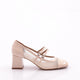 Kadın Üstü Çift Şerit Bağlamalı Topuklu Ayakkabı 7916535