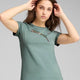 Puma Graphıcs Floral Cat Logo Tee Kadın Kısa Kol T-Shirt