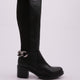 Kadın Bilek Kısım Zincir Detaylı Arkası Stretch Topuklu Çizme 8212668