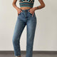 Lacarino 7609 Mom Fıt Kadın Jean Pantolon
