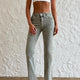 Lacarino 7946 Boot Cut Flare Kadın Jean Pantolon