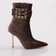 Kadın Yanı Tokalı Topuklu Bot 91133557