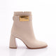 Kadın Yanı Aksesuarlı Topuklu Bot 91773236